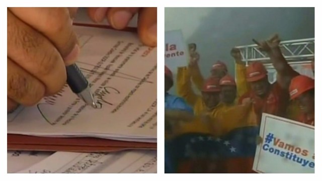 Maduro firmó el contrato colectivo de Sidor en un desespero por votos para su Constituyente