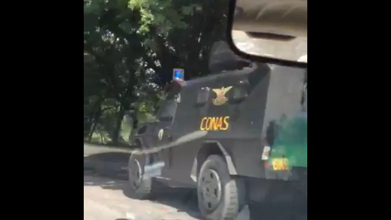 Foto: El Conas y la PNB  se mantienen en las calles de Maracay 