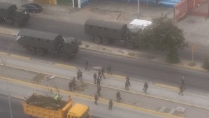 Militares en Barquisimeto quedaron para quitar barricadas #31Jul (Fotos)