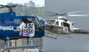 La FANB imita a Oscar Pérez, el hombre del helicóptero, durante el desfile militar #5Jul (video)