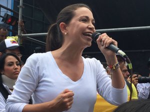 María Corina Machado: Hoy la Huelga General será aún más firme que ayer