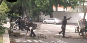 GNB levanta barricadas en Los Palos Grandes #10Jul (Video)