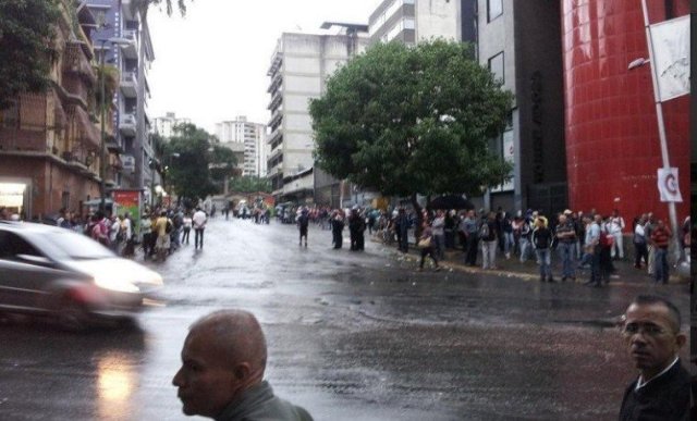 Paro de transporte en Caracas // Foto @RCTVenlinea