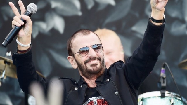 Ringo Starr de cumpleaños // Foto AFP