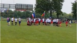 Emotivo apoyo a equipo venezolano de Rugby en Polonia (video)