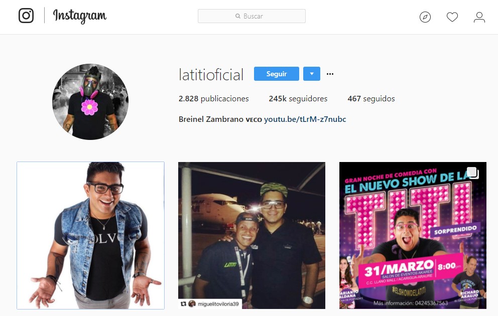 Alias “La Titi”, luego de burla a venezolanos agredidos por la GNB, intenta desaparecer del Instagram