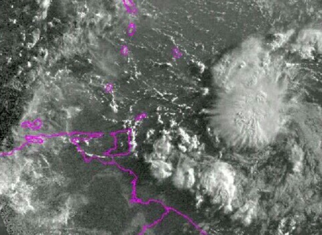 Tormenta tropical "Don" tocará Venezuela // Foto @galindojorgemij 