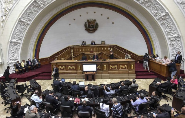 Sesión de la Asamblea Nacional (Foto archivo / AFP PHOTO / Juan BARRETO)