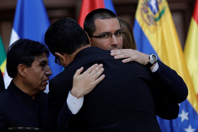 El canciller de la República, Jorge Arreaza. REUTERS/Ueslei Marcelino