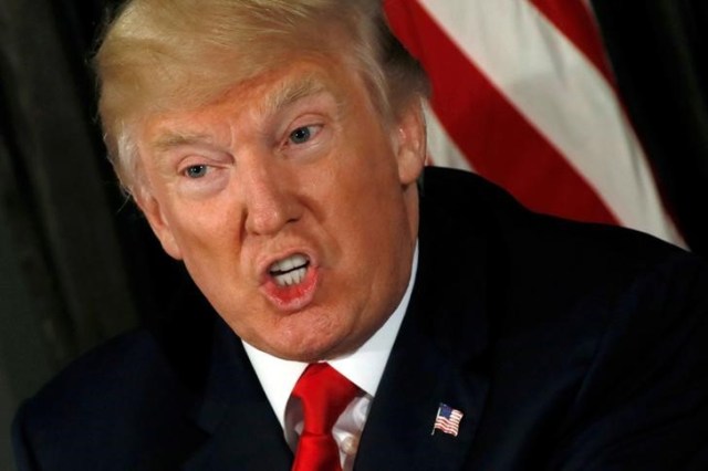 El presidente de Estados Unidos, Donald Trump, en una rueda de prensa en Bedminster, EEUU, ago 8, 2017. REUTERS/Jonathan Ernst