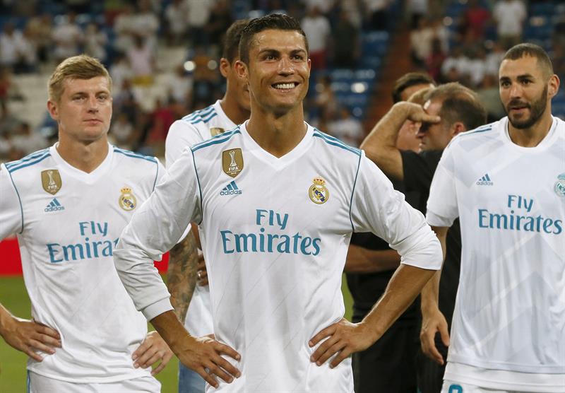 Cristiano Ronaldo dio cátedra con el Real Madrid del futuro
