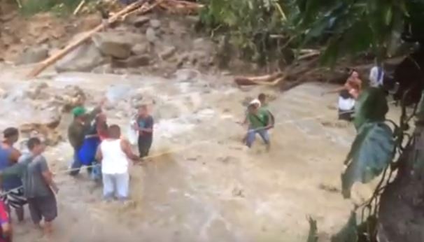 Inédito: Así quedó la zona tras desbordamiento del río Las Mercedes en Choroní (VIDEO)