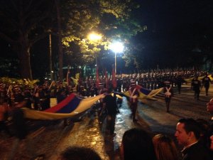 Desde el Panteón Nacional se realiza acto por el Día de la Bandera Nacional