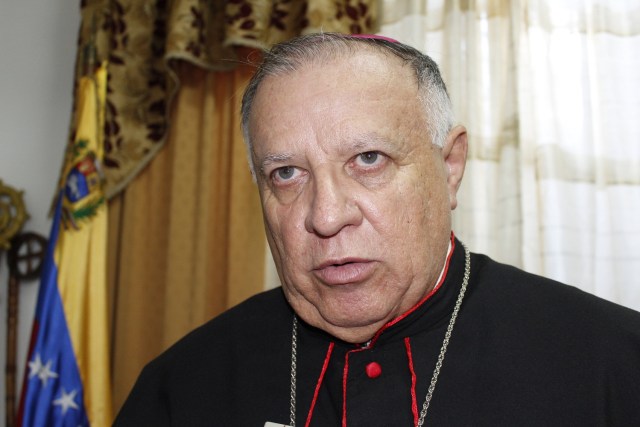 Monseñor Ulises Gutiérrez, Arzobispo de Ciudad Bolívar (Foto: Prensa Hoy)