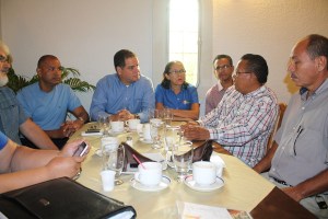 Luis Florido recibe respaldo de trabajadores de la gobernación de Lara