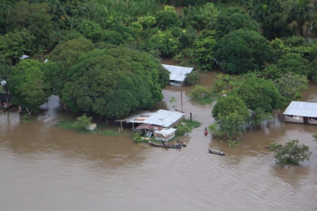 Inundaciones en Delta Amacuro / Foto: Jorge Galindo 