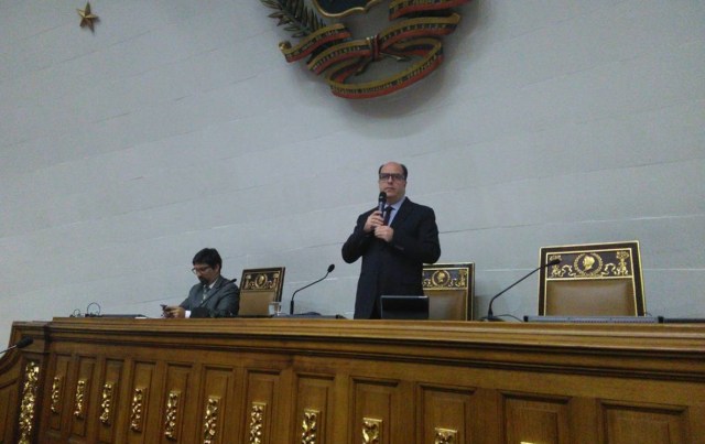 Diputado Julio Borges, presidente de la Asamblea Nacional