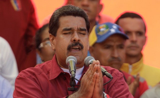 Nicolás Maduro, presidente de Venezuela // Foto 
