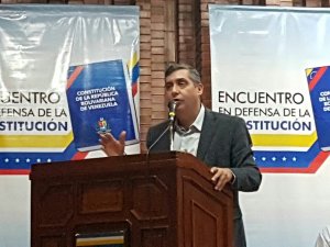 Rodríguez Torres: Debemos retomar la alta política, la política de Estado