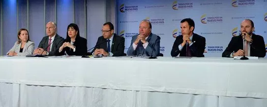 Miembros del gabinete ejecutivo de Colombia (Foto: elpilon.com.co)