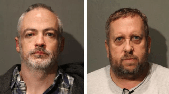 Wyndham Lathem, a la izquierda, y Andrew Warren, autores de un crimen salvaje en Chicago (Foto: Departamento de Policía de Chicago)