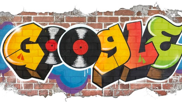 Google celebra los 44 años del nacimiento del hip-hop con este doodle // Foto Google