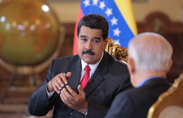 Nicolás Maduro es entrevistado por José Vicente Rangel // Foto AVN