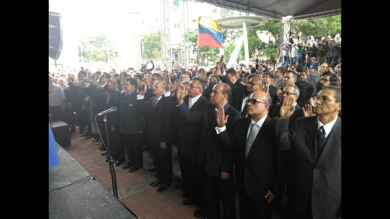 Pronunciamiento de los Magistrados Legítimos de Venezuela en la sede de la OEA (Imágenes)