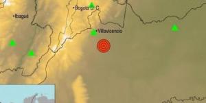 Un sismo de magnitud 4,2 se registró en el centro de Colombia