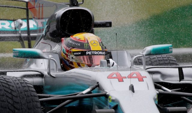 El piloto británico de Fórmula Uno, Lewis Hamilton (Mercedes). REUTERS/Max Rossi