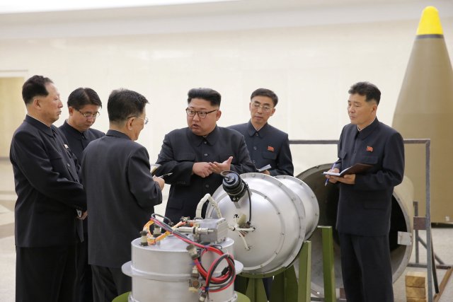 El líder norcoreano Kim Jong Un.  KCNA via REUTERS 