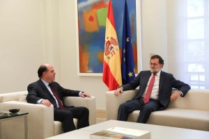 Rajoy recibió al presidente y al vicepresidente de la Asamblea Nacional (fotos)