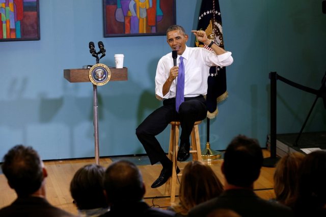 Imagen de archivo del expresidente estadounidense, Barack Obama.   REUTERS/Kevin Lamarque/File Photo