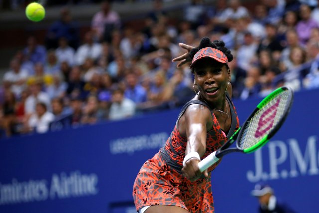 La tenista estadounidense, Venus Williams. REUTERS/Mike Segar