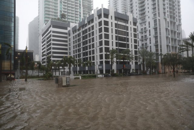 Irma ha dejado grandes inundaciones a su paso. REUTERS/Stephen Yang