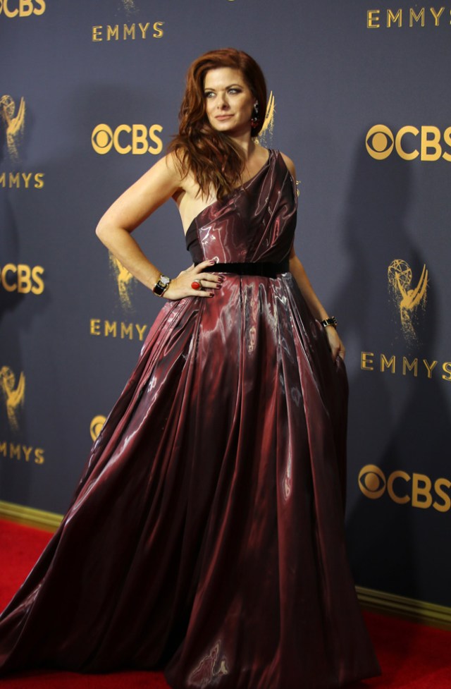 69th Primetime Emmy Awards – Arrivals – Los Angeles, California, U.S., 17/09/2017 - Actress Debra Messing. REUTERS/Mike Blake