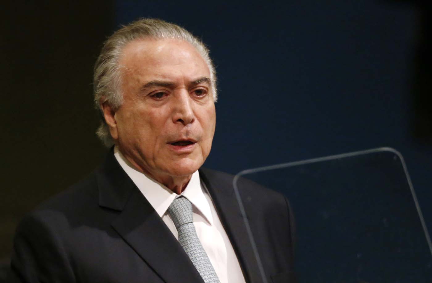 Comisión de Diputados de Brasil recomienda archivar segunda denuncia contra Temer
