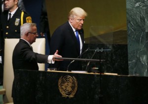 Las frases de Trump sobre Venezuela en la Asamblea de la ONU
