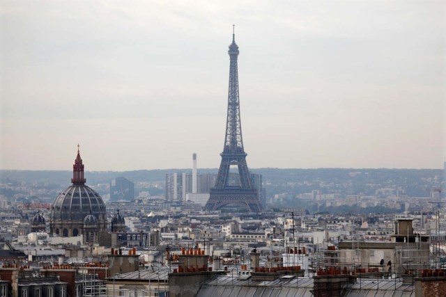 General view of the Eiffel Tower in Paris, France, September 25, 2017. REUTERS/Charles Platiau