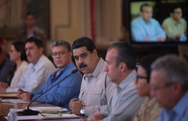 El presidente Nicolás Maduro. Miraflores Palace/Handout via REUTERS 