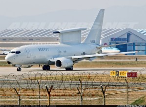 Corea del Sur despliega su avión de alerta temprana Boeing 737 AEW&C (foto)