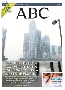 Portadas de la prensa internacional de este lunes 11 de septiembre de 2017