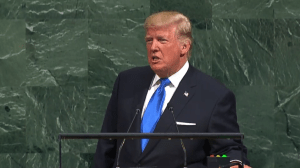 Completas (transcritas y en español) las declaraciones de Donald Trump en la 72ª Asamblea de la ONU