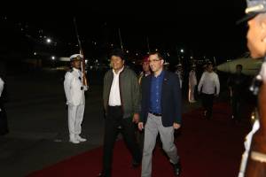 Presidente Evo Morales llegó a Venezuela para participar en Jornada Todos Somos Venezuela