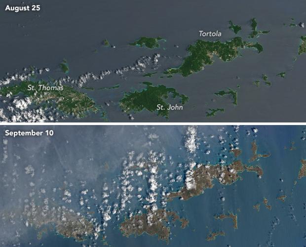 Foto: El huracán Irma deja marrones las verdes islas del Caribe / ABC.es