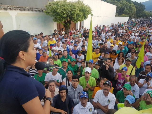 Candidata Laidy Gómez, foto Prensa AD Fraccion