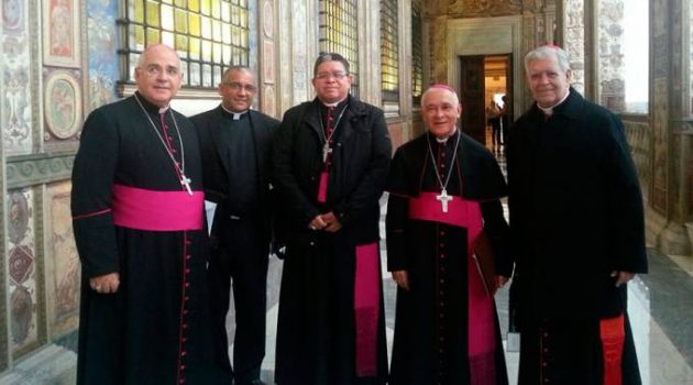 Obispos venezolanos en Roma / cortesia