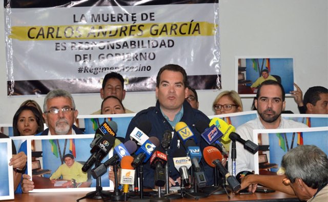Primero Justicia denunciará muerte de Carlos García en instancias nacionales e internacionales. (Foto: RunRunes)