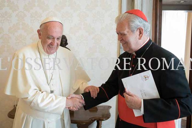 Papa Francisco y Jorge Urosa Savino  (2)