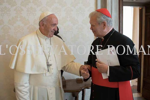 Papa Francisco y Jorge Urosa Savino  (3)